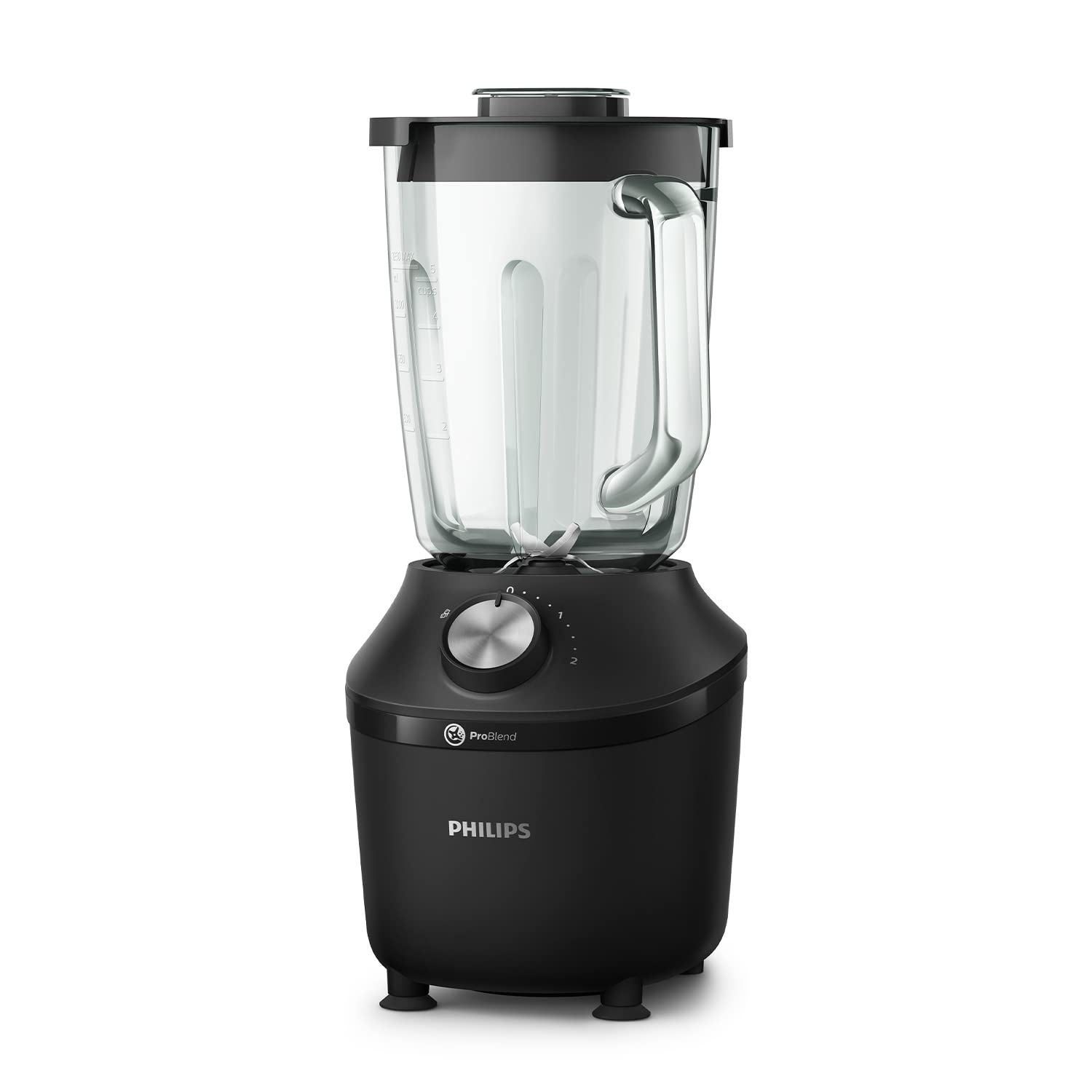 Philips Standmixer und Smoothie Maker – 600W, 2-Liter-Becher, HomeID-App, 2 Geschwindigkeitsstufen + Impulsfunktion, ProBlend, Ice-Crush-Funktion (HR2291/41)