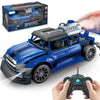 Pup Go RC Stunt Auto 1:20 mit Rauch & Licht, ferngesteuertes Auto für Kinder 3–12 Jahre, Drift RC Auto, robust, Geschenk für Jungen & Mädchen, Blau